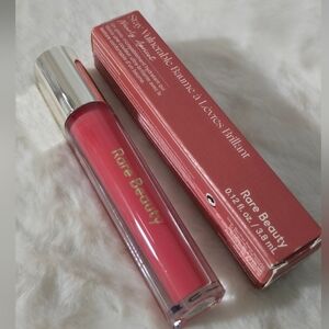 Rare Beauty Stay Vulnerable Glossy Lip Balm Nearly Apricot 0.12 oz NEW